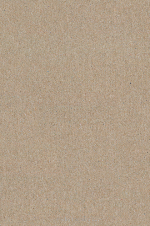 Blanco kaartje van kraftpapier om zelf te ontwerpen