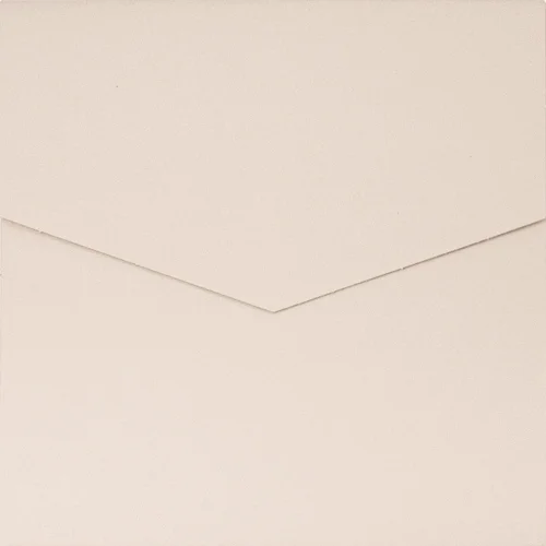 Ivory Cream vierkante pocketfold